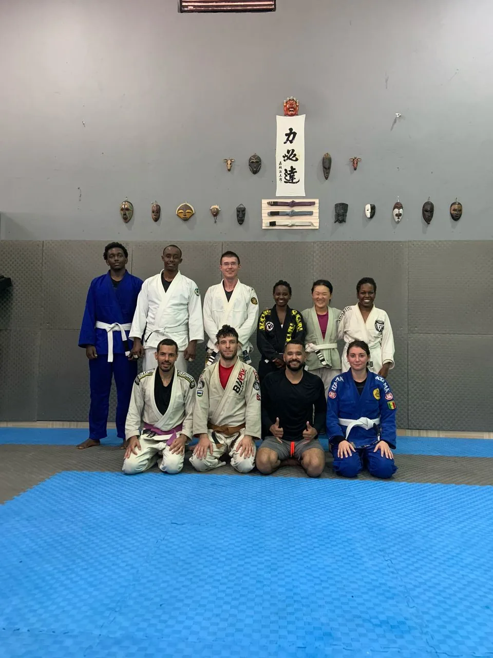 After the matches at Kigali BJJ