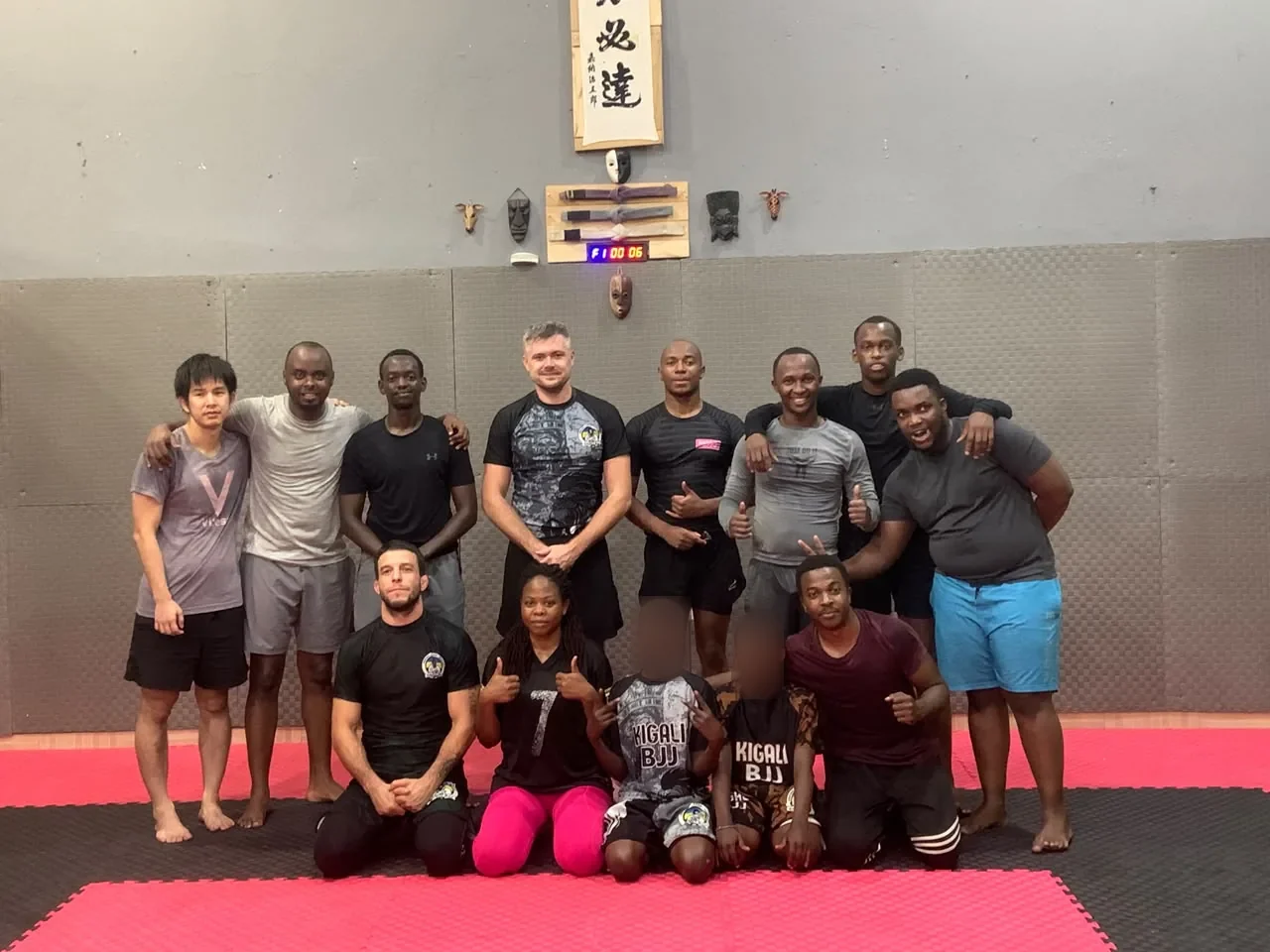 Competition class at Kigali BJJ
