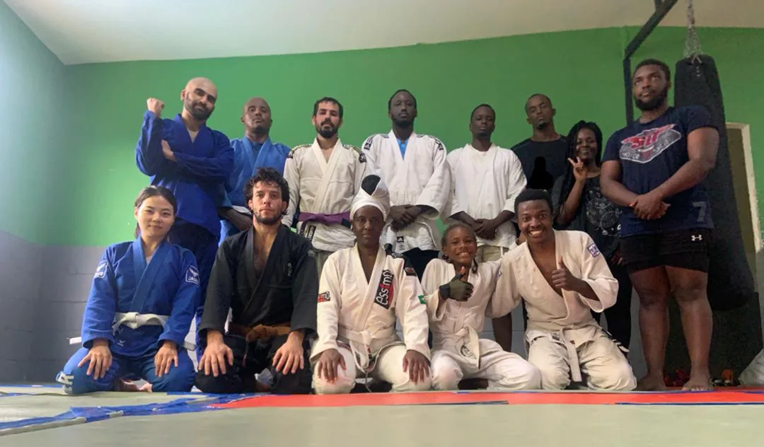 November training crew at Kigali BJJ