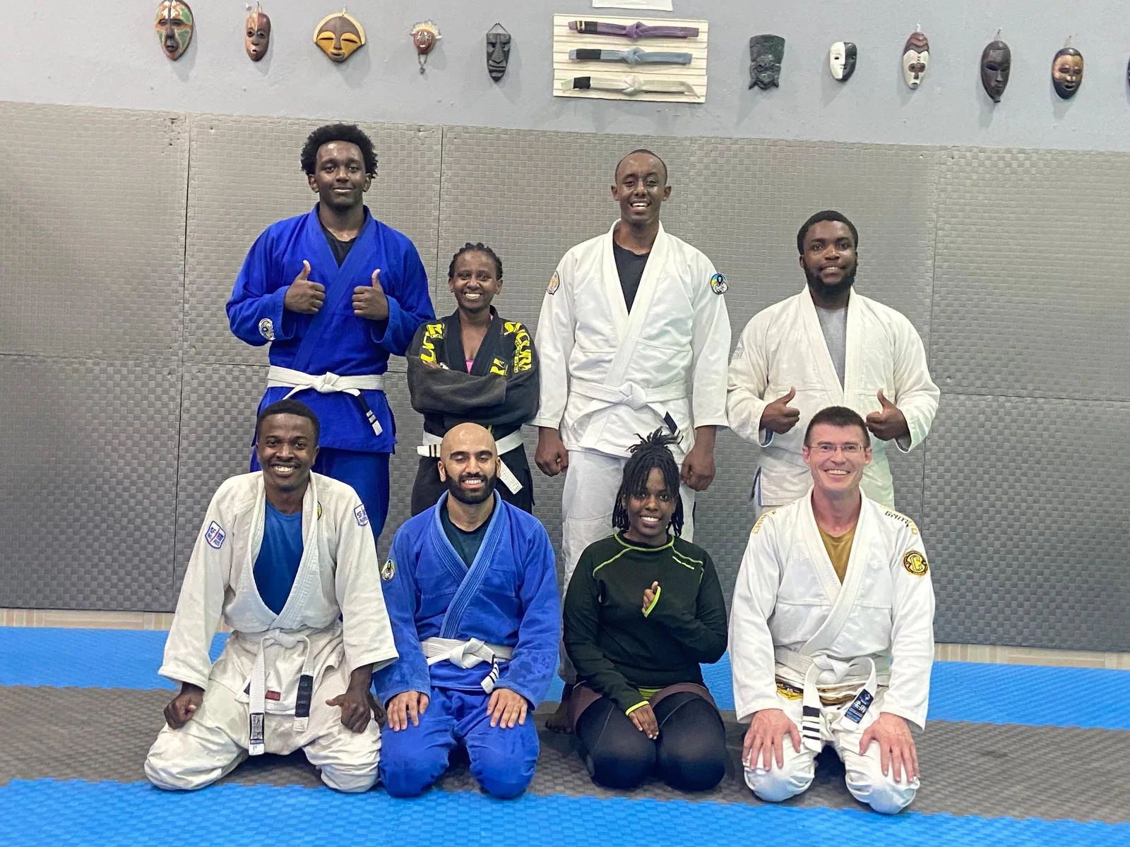 June training team at Kigali BJJ