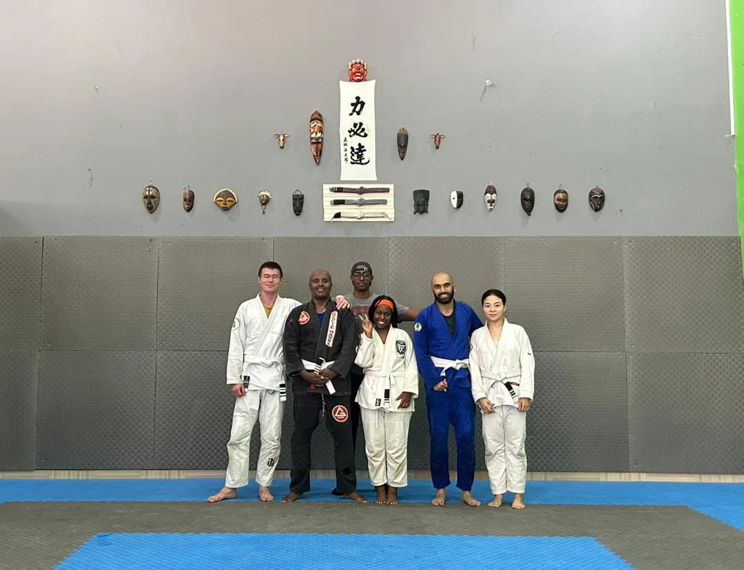 Saturday crew in June at Kigali BJJ