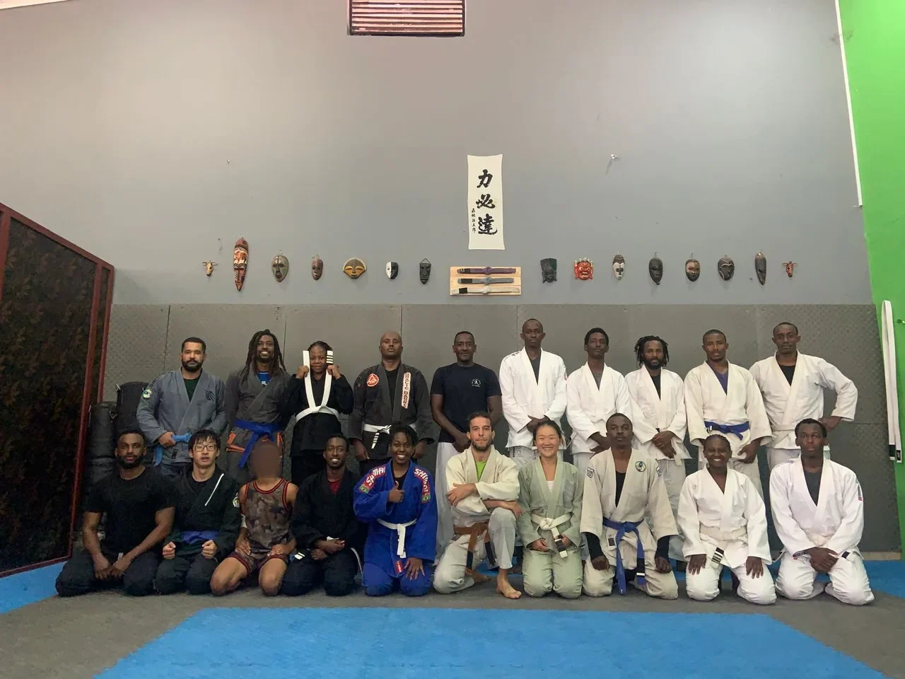 October Saturday class at Kigali BJJ