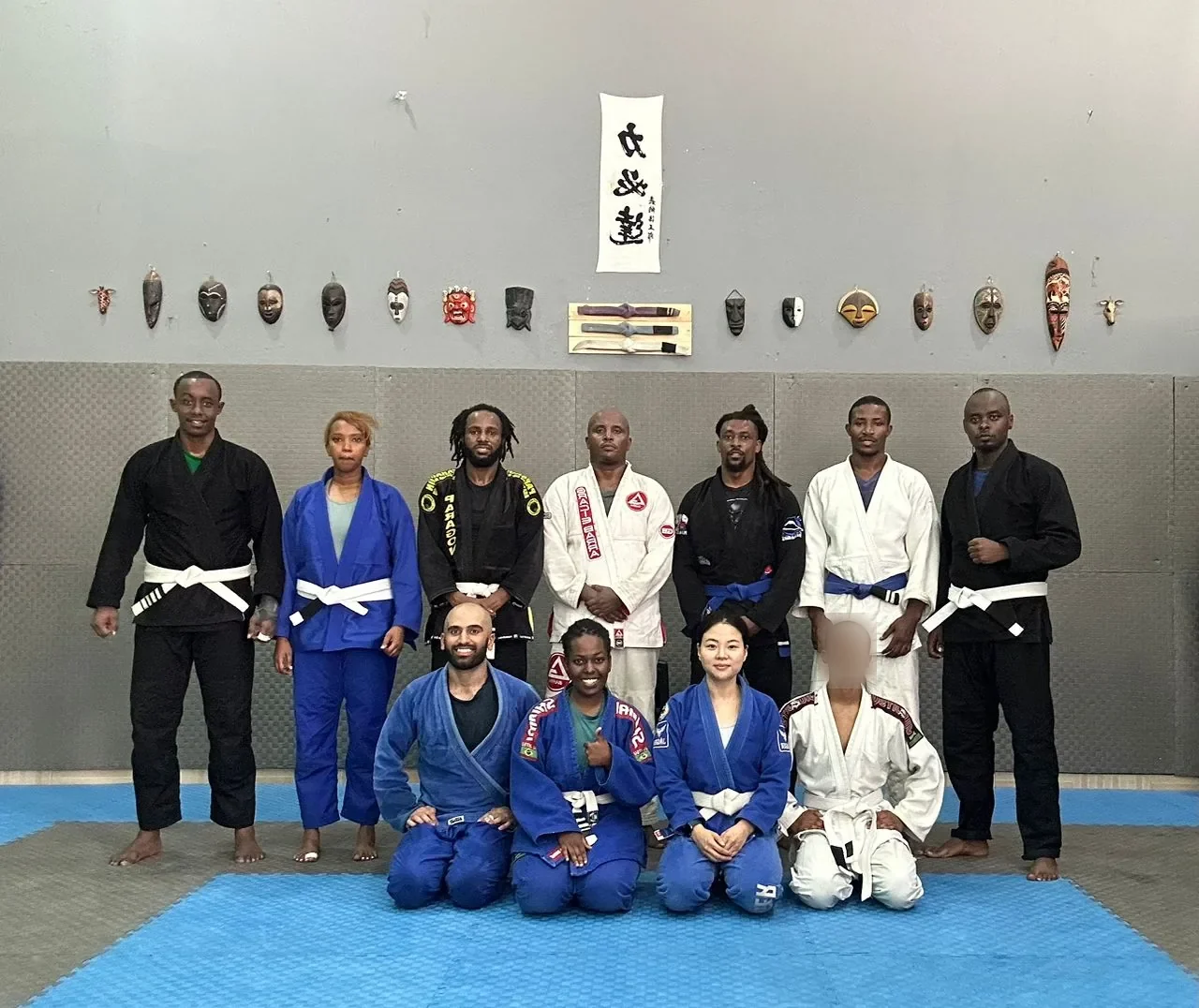 Late-October crew at Kigali BJJ
