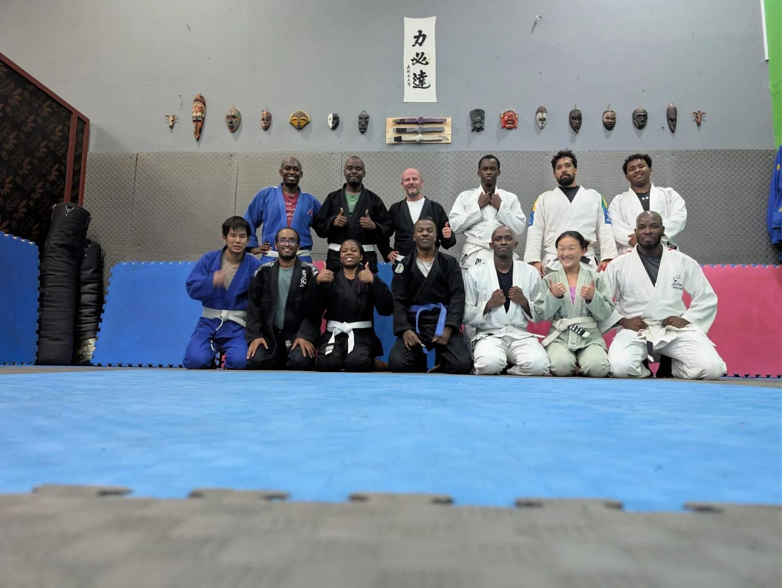 November training team at Kigali BJJ