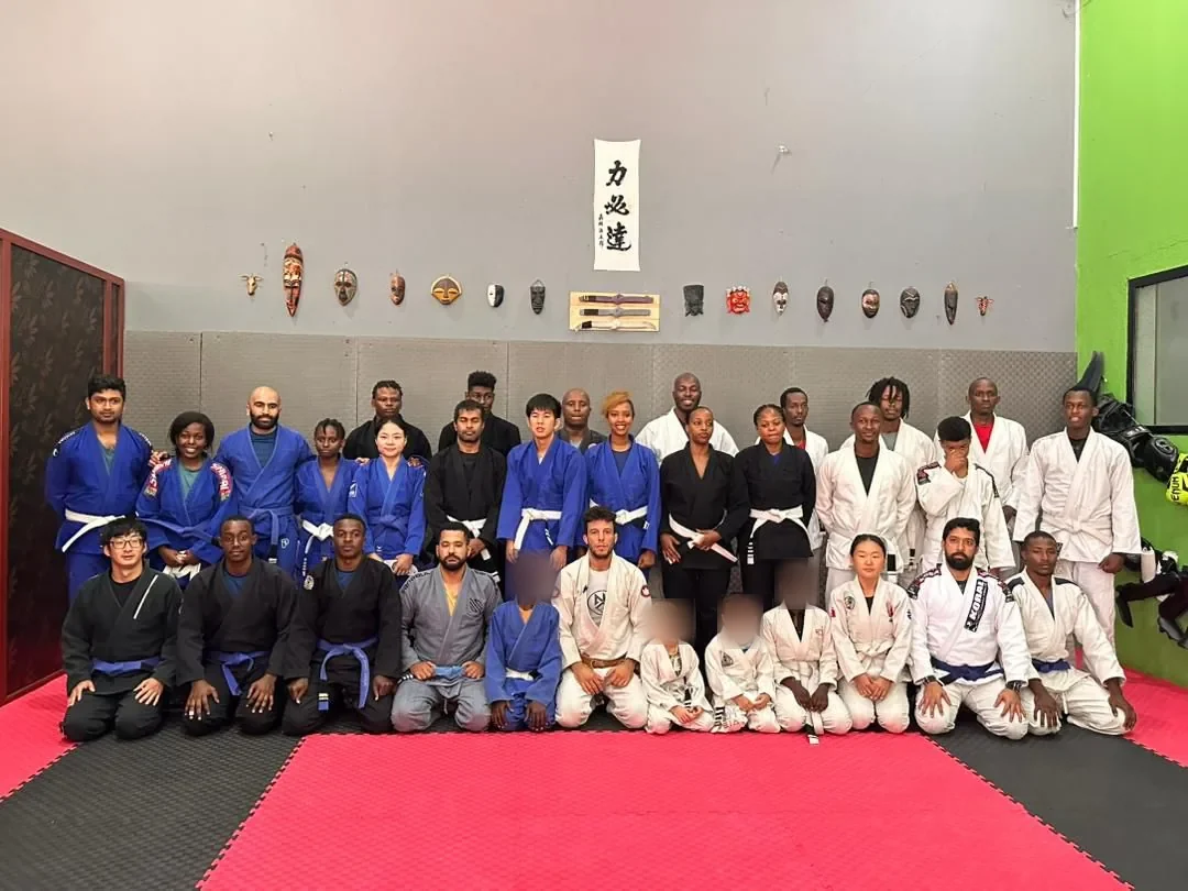 Sunday team session at Kigali BJJ