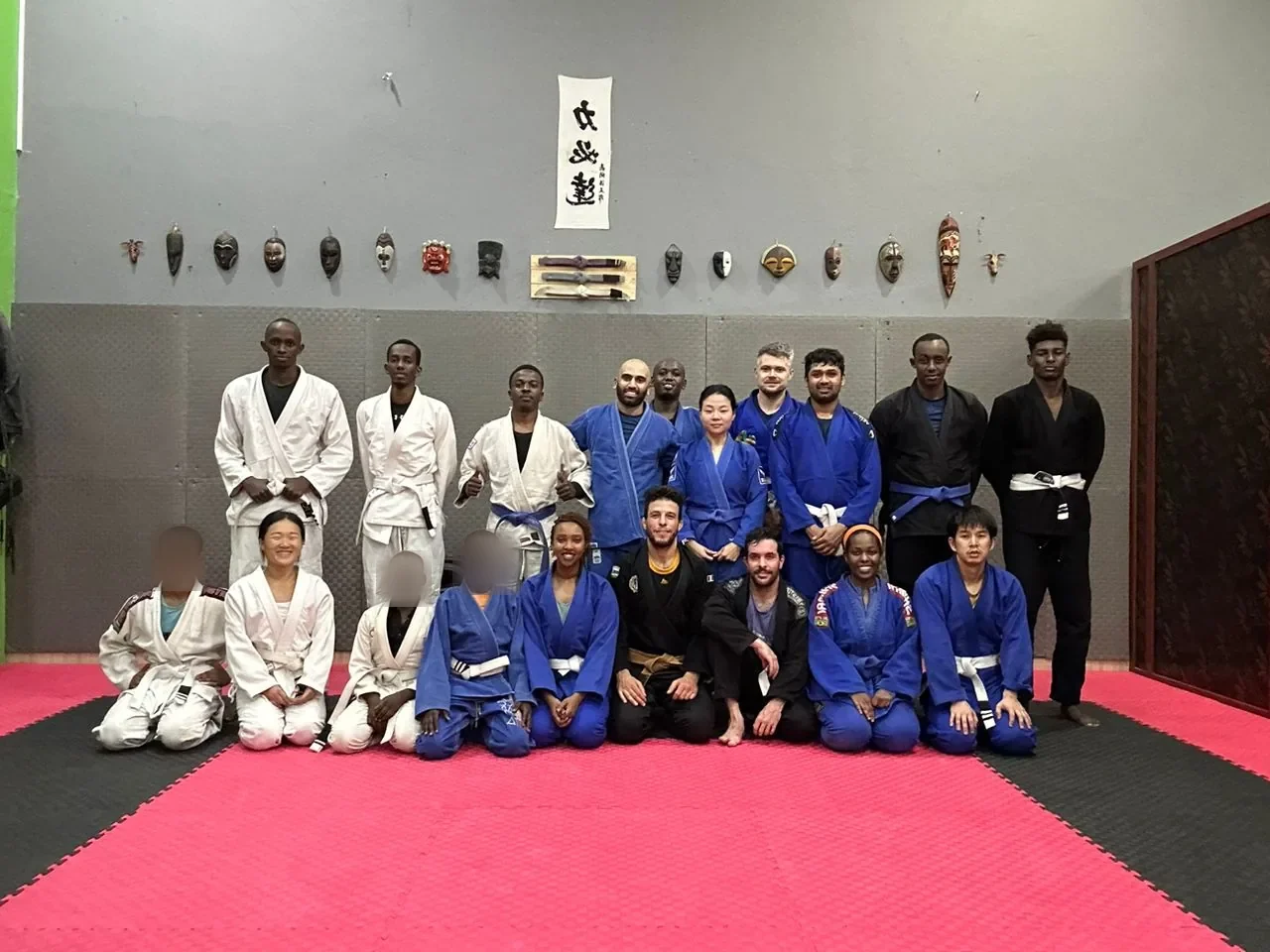 Friday training crew at Kigali BJJ