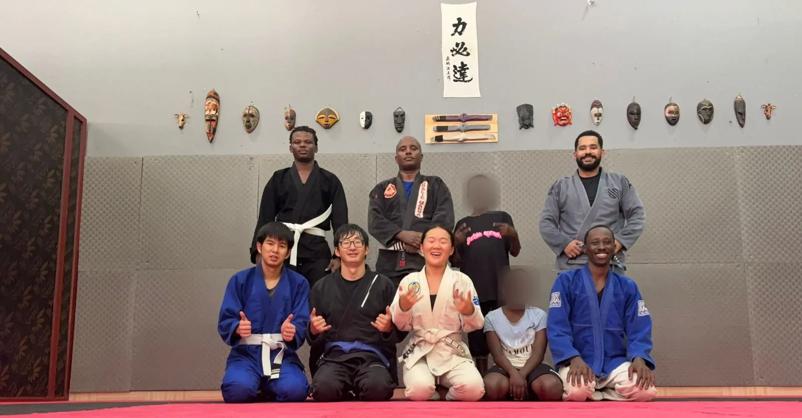Weekend team at Kigali BJJ