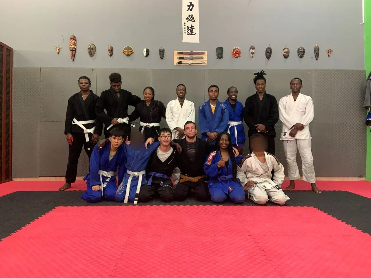 Saturday on the mats at Kigali BJJ