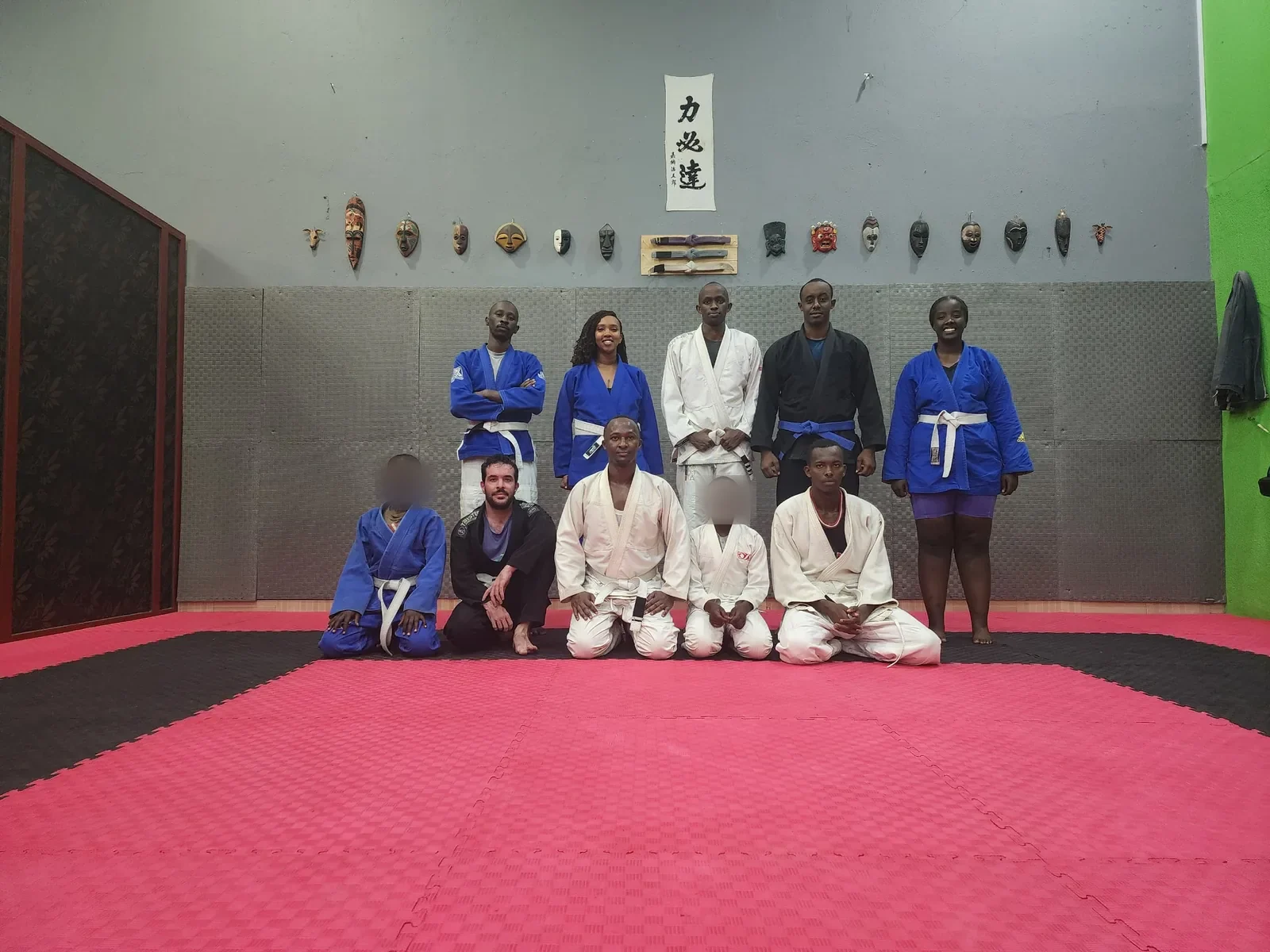 Wednesday gi class at Kigali BJJ
