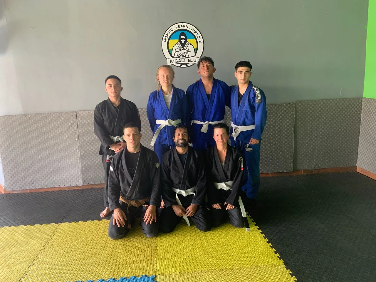 Friday gi crew at Kigali BJJ