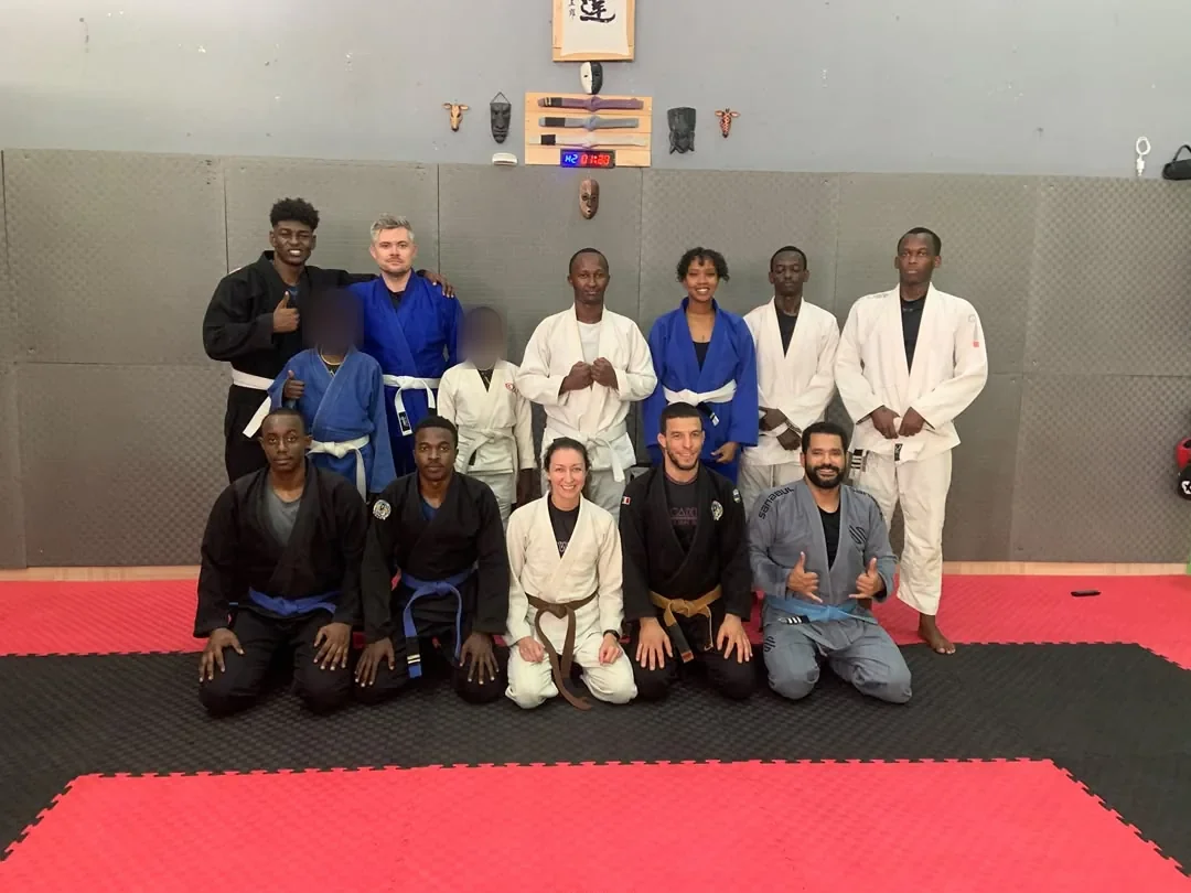 Saturday team at Kigali BJJ