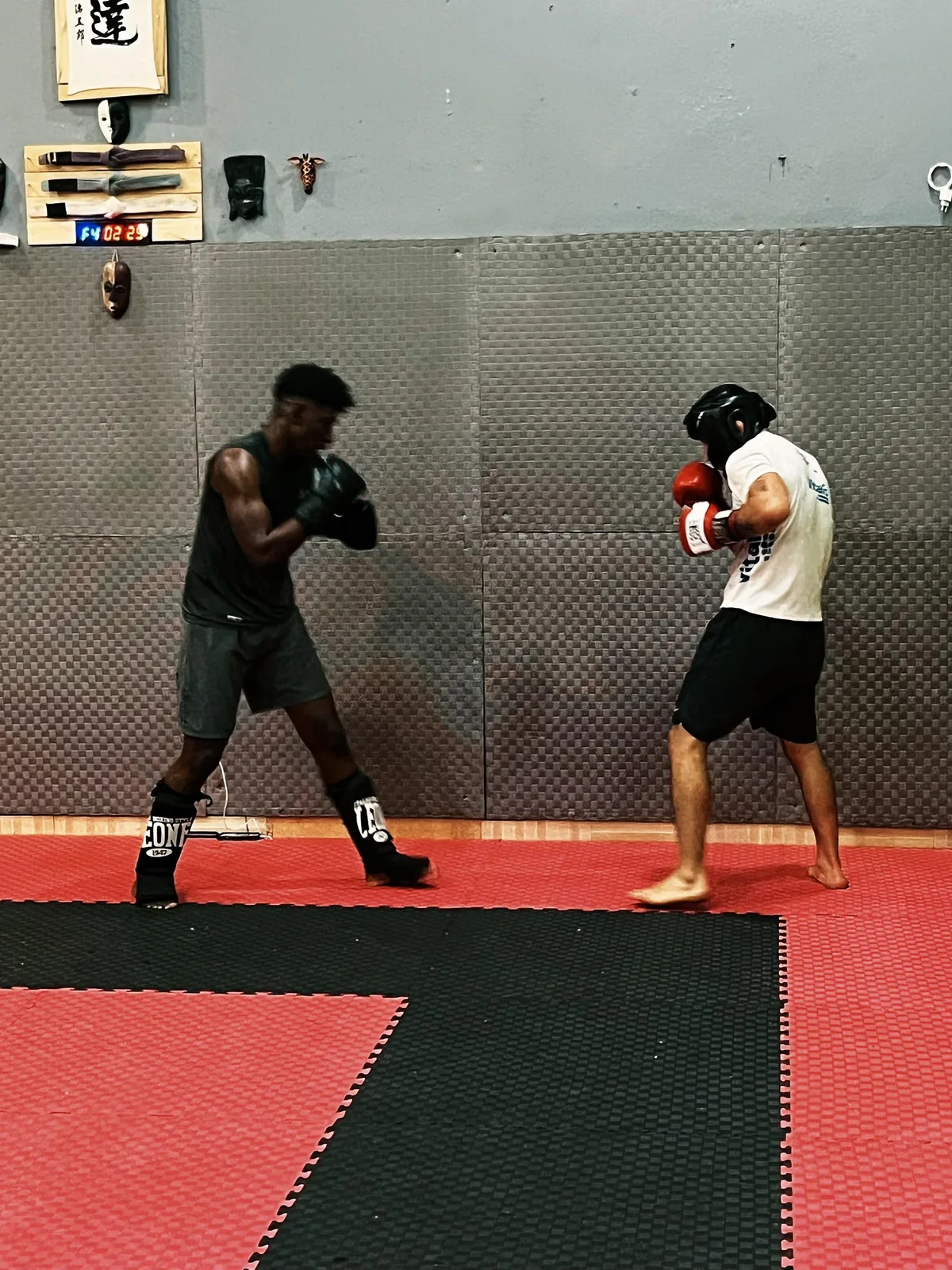 Stand-up rounds at Kigali BJJ